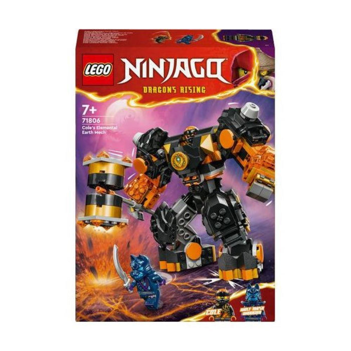 Lego Ninjago Robô da Terra Elemental do Cole 235 Peças