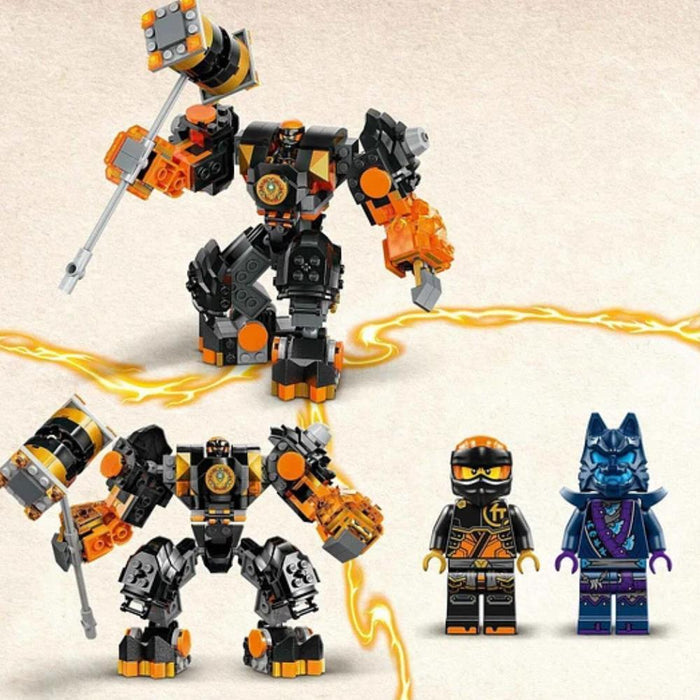 Lego Ninjago Robô da Terra Elemental do Cole 235 Peças