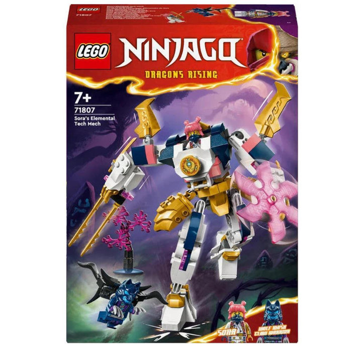 Lego Ninjago Robô Tecnológico Elemental da Sora 209 Peças