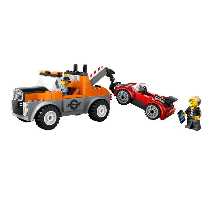 Lego City Camião-Reboque e Reparação de Carro Desportivo 101 Peças