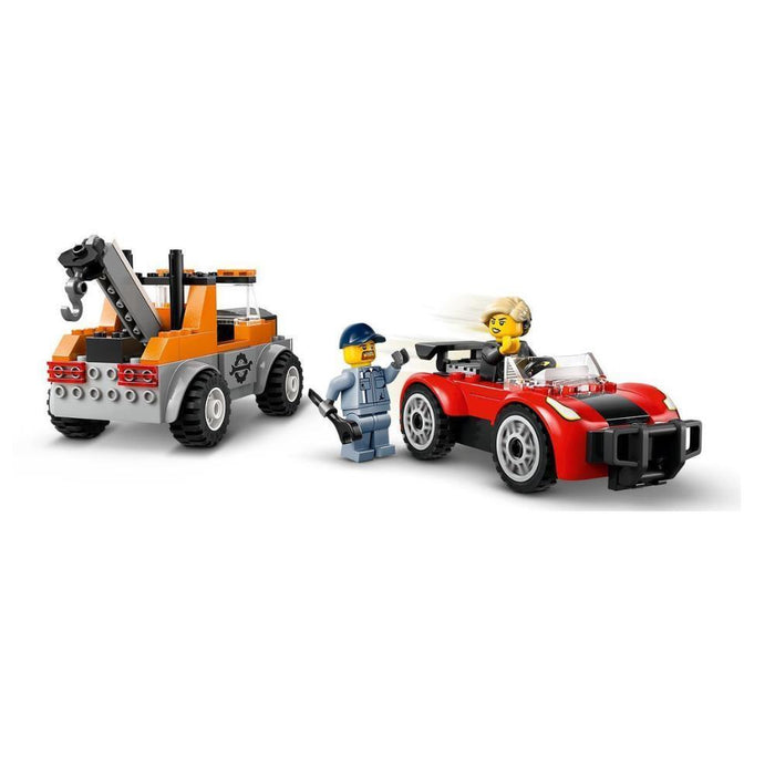 Lego City Camião-Reboque e Reparação de Carro Desportivo 101 Peças