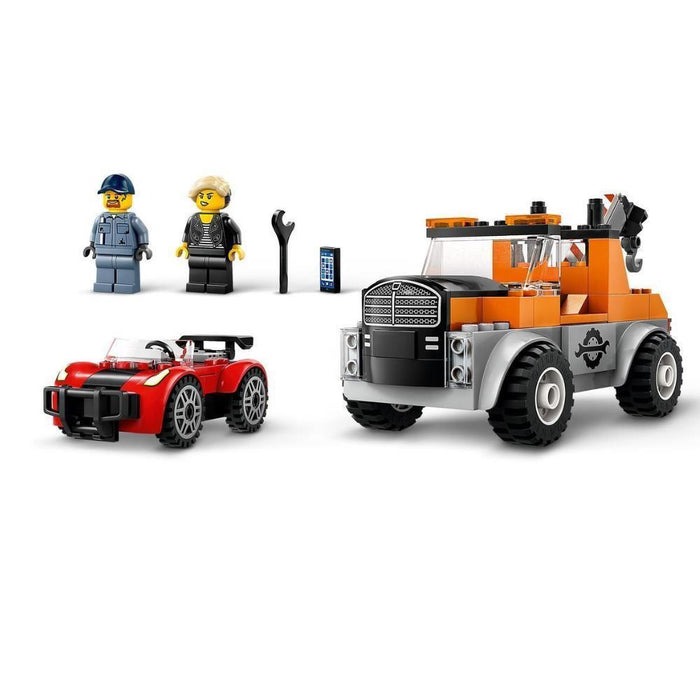 Lego City Camião-Reboque e Reparação de Carro Desportivo 101 Peças