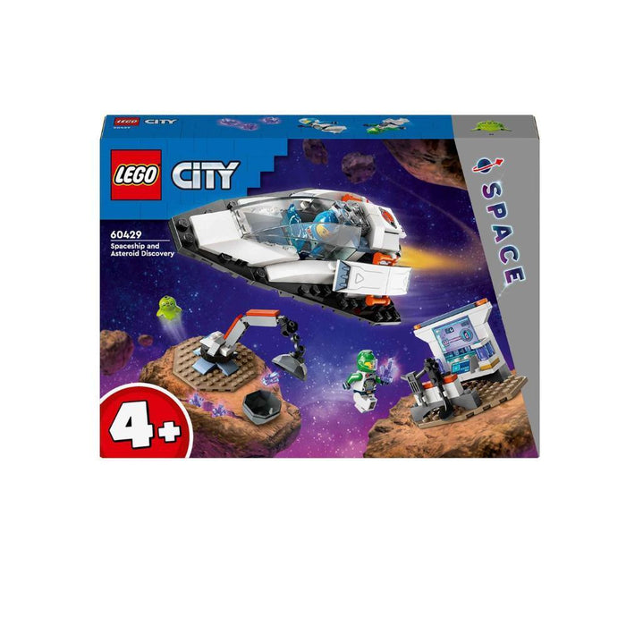 Lego City Nave Espacial e Descoberta de Asteróide 126 Peças