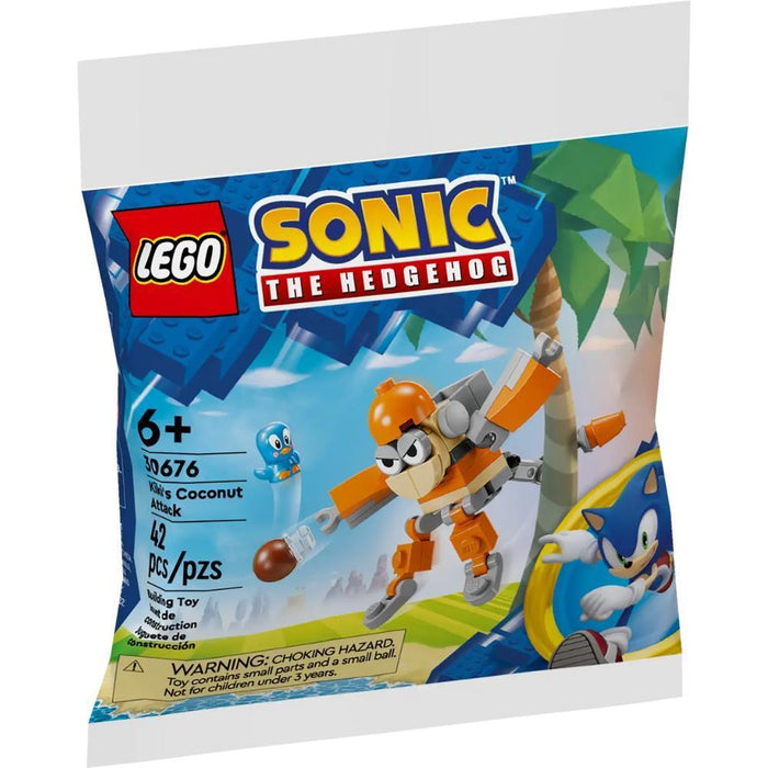 Lego Sonic The Hedgehog Ataque de Coco de Kiki 42 Peças