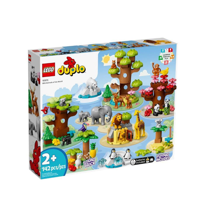 Lego Duplo Animais Selvagens do Mundo 142 Peças