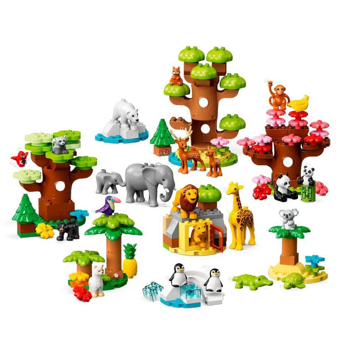 Lego Duplo Animais Selvagens do Mundo 142 Peças