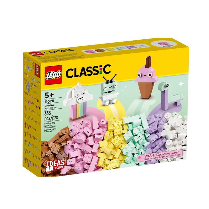 Lego Classic Diversão Criativa em Tons Pastel 333 Peças