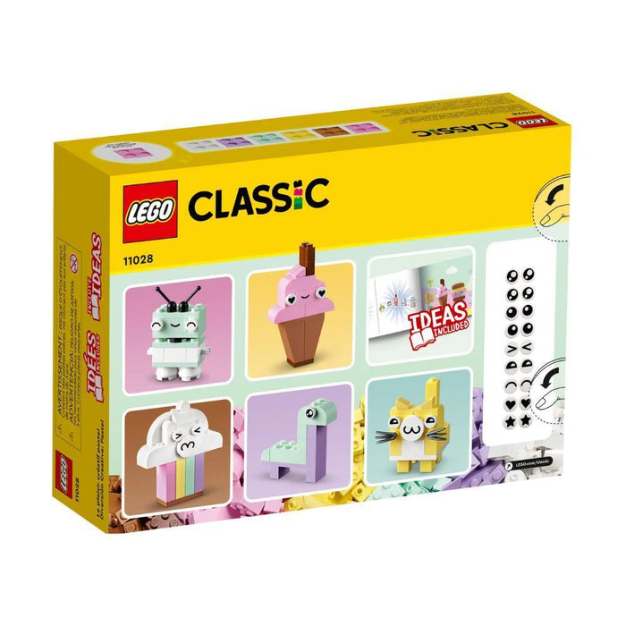 Lego Classic Diversão Criativa em Tons Pastel 333 Peças