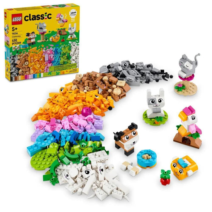 Lego Classic Animais de Estimação Criativos 450 Peças