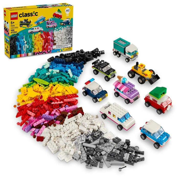 Lego Classic Veículos Criativos 900 Peças