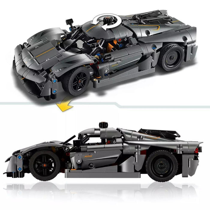 Lego Technic Hipercarro Koenigsegg Jesko Absolut 801 Peças