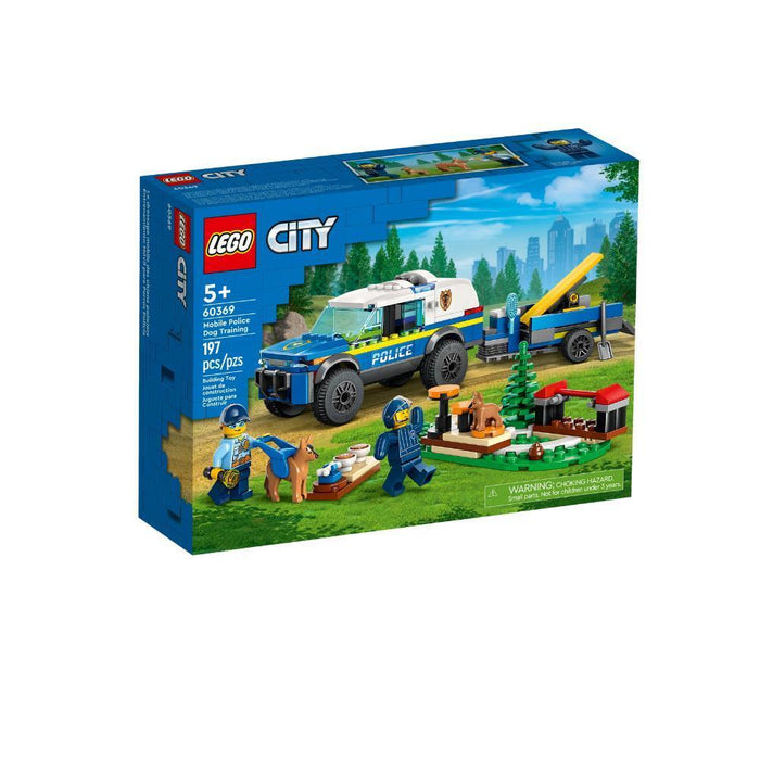 Lego City Treino de Cão-Polícia Móvel 197 Peças