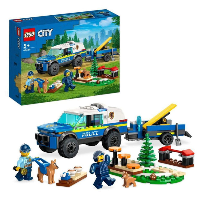 Lego City Treino de Cão-Polícia Móvel 197 Peças