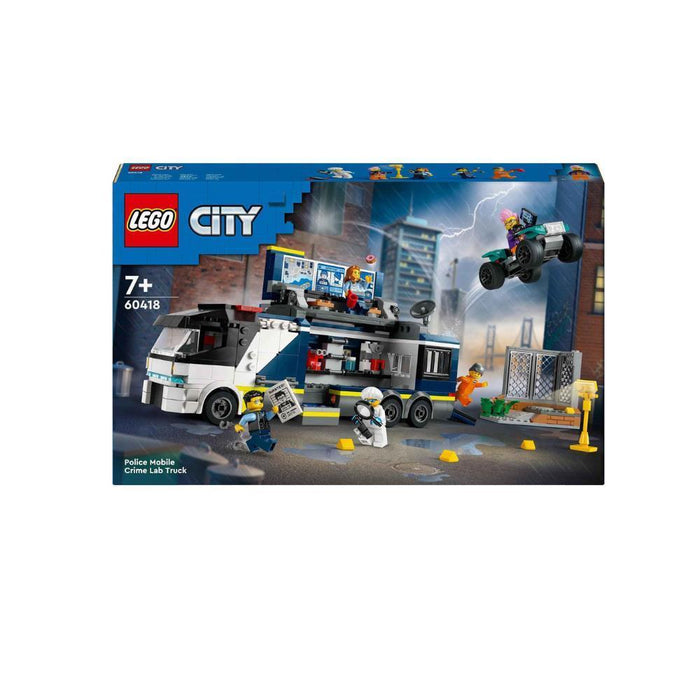 Lego City Camião Laboratório Criminal Polícia 674 Peças