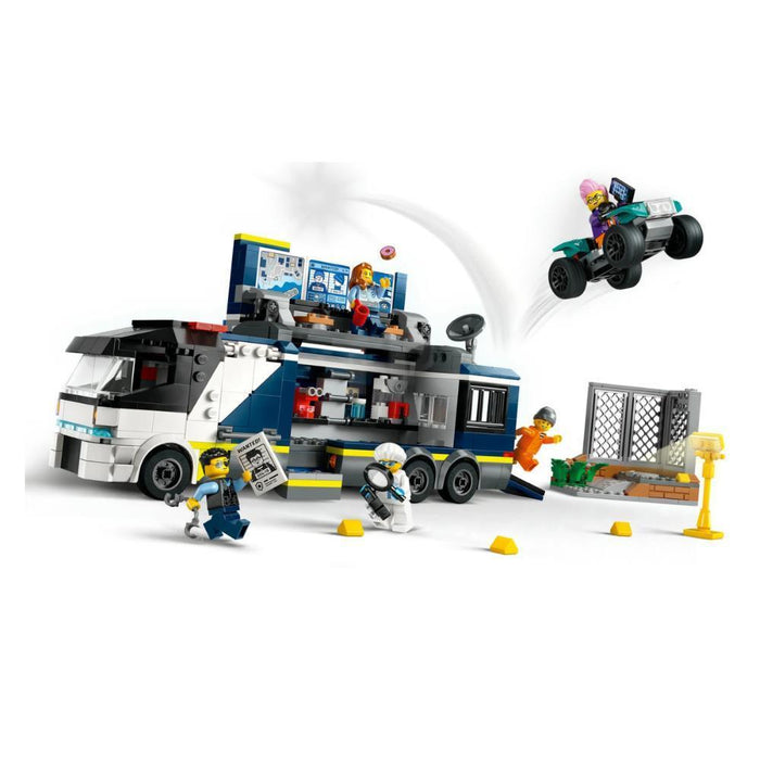 Lego City Camião Laboratório Criminal Polícia 674 Peças