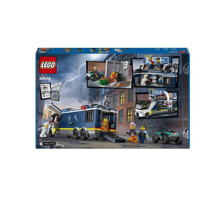 Lego City Camião Laboratório Criminal Polícia 674 Peças