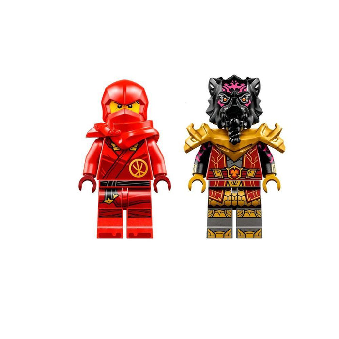 Lego Ninjago Batalha Carro e Mota Kai e Ras 103 Peças