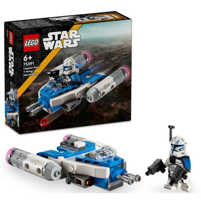 Lego Star Wars Microfighter Y-Wing Capitão Rex 99 Peças