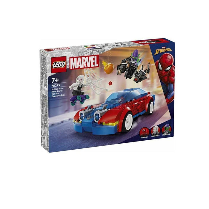 Lego Marvel Carro de Corrida Spider Man e Venom 227 Peças