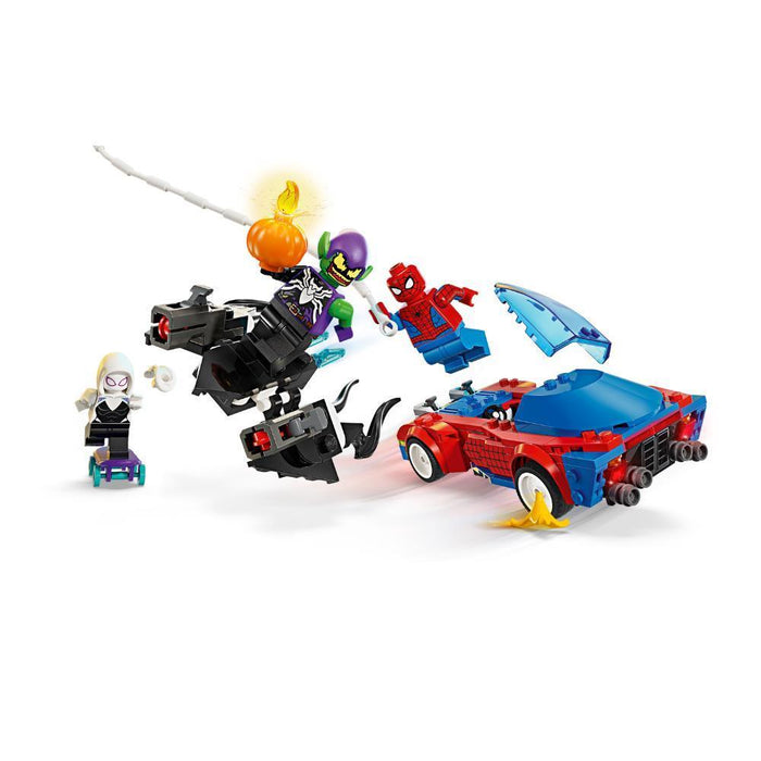 Lego Marvel Carro de Corrida Spider Man e Venom 227 Peças