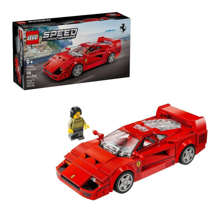 Lego Speed Supercarro Ferrari F40 318 Peças