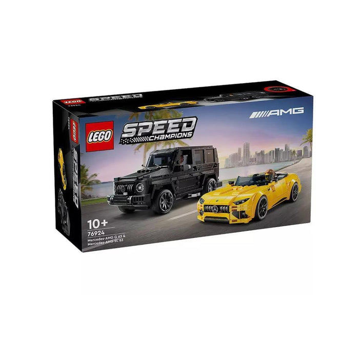 Lego Speed Champions Mercedes-AMG G 63 e Mercedes-AMG SL 63 808 Peças