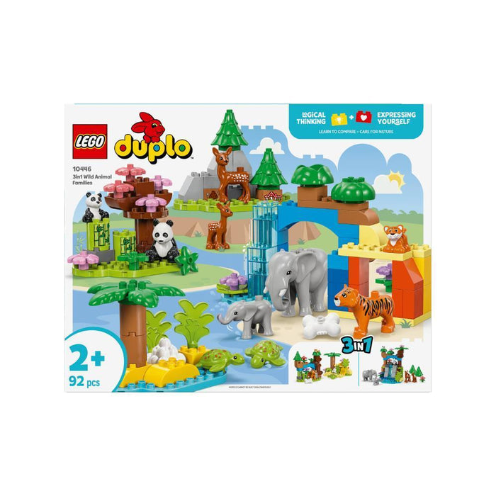 Lego Duplo Famílias de Animais Selvagens 92 Peças