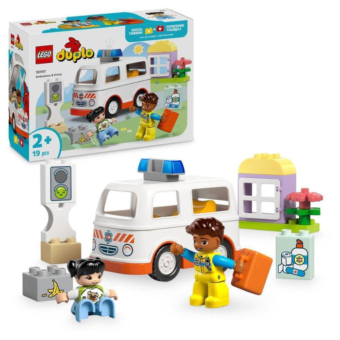 Lego Duplo Ambulância e Condutor V29 19 peças