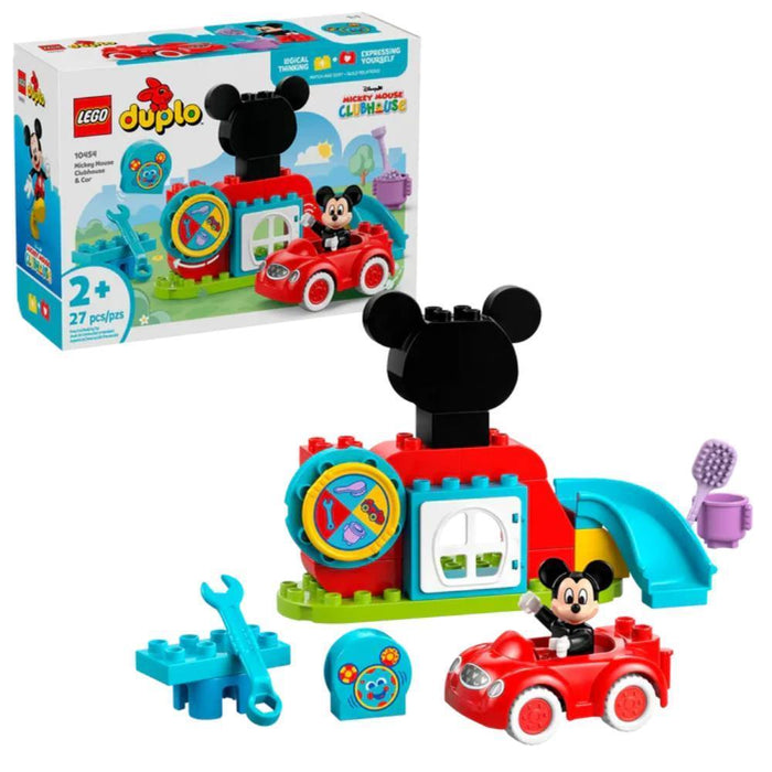 Lego Duplo A Casa do Mickey Mouse com Carro 27 Peças