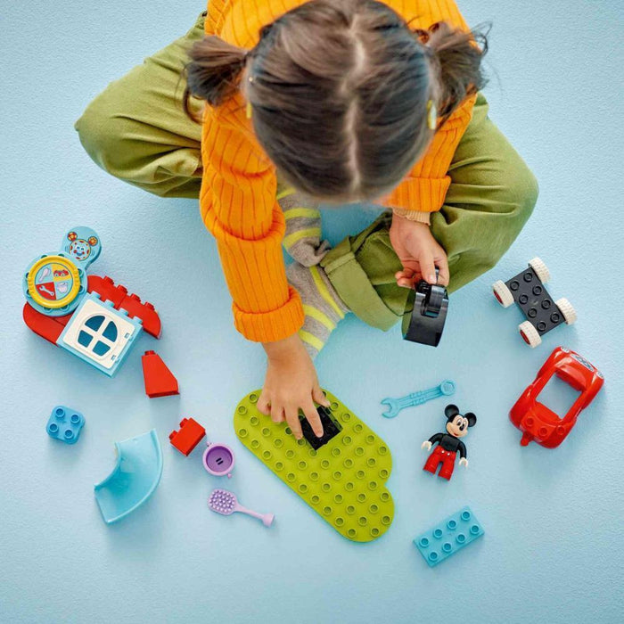 Lego Duplo A Casa do Mickey Mouse com Carro 27 Peças