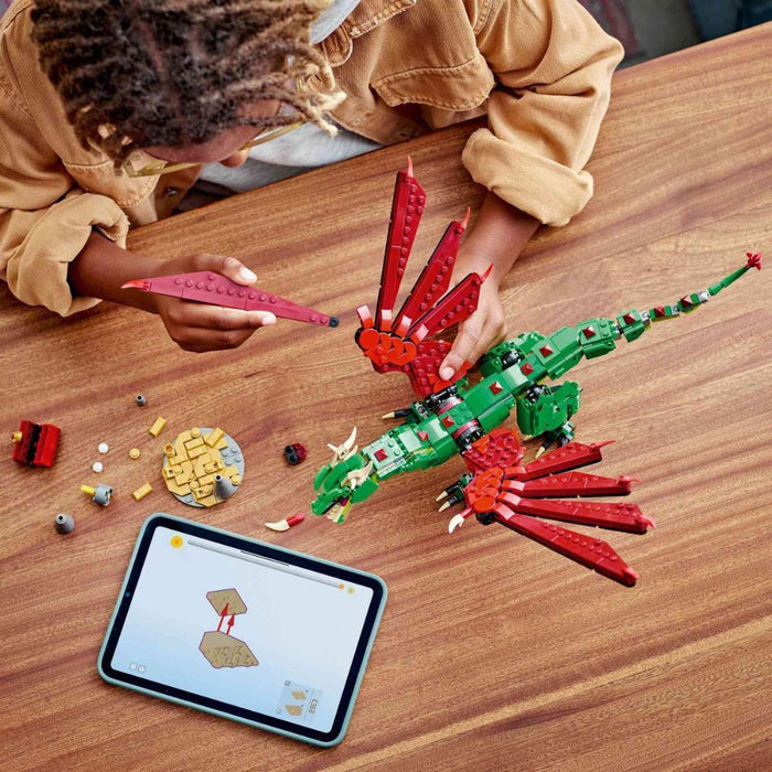 Lego Creator 3 em 1 Dragão Medieval 715 Peças