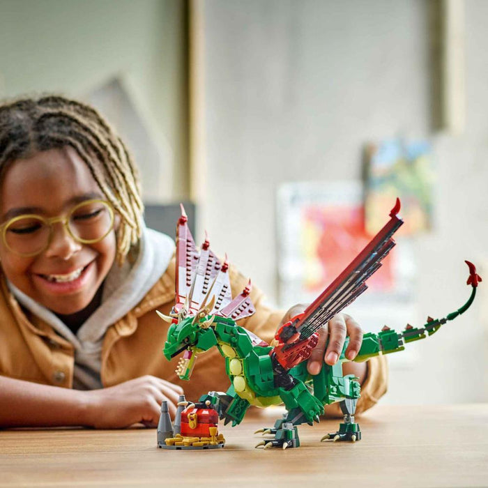 Lego Creator 3 em 1 Dragão Medieval 715 Peças
