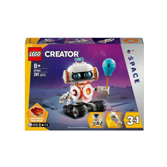 Lego Creator 3 em 1 Robô Espacial 281 peças