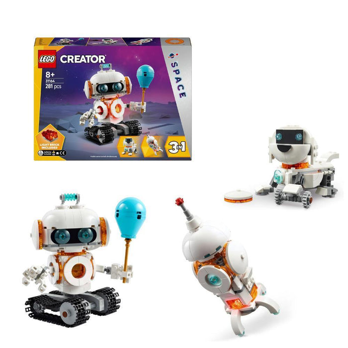 Lego Creator 3 em 1 Robô Espacial 281 peças
