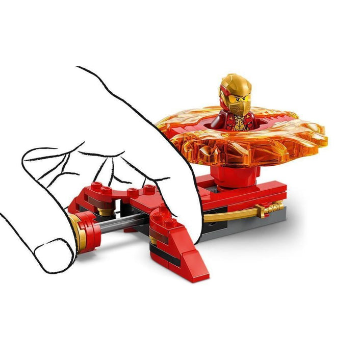 Lego Ninjago Spinner Spinjitzu Dragão do Kai 54 Peças
