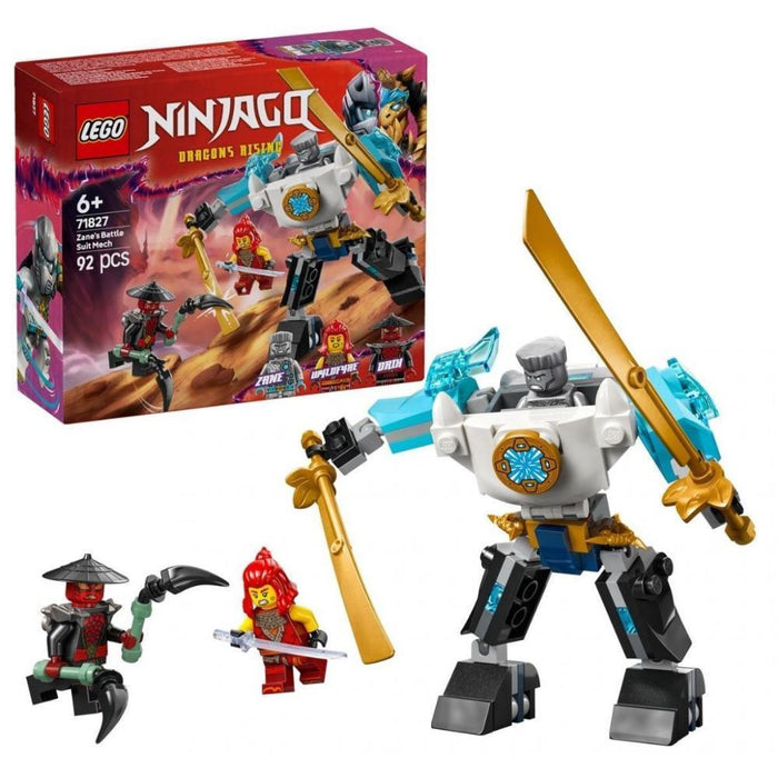 Lego Ninjago Fato de Combate de Robô do Zane 92 Peças