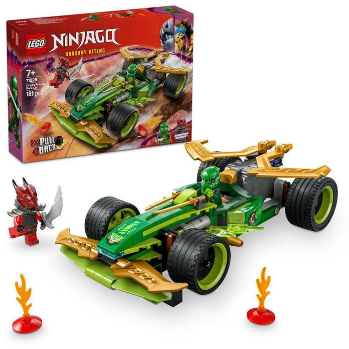 Lego Ninjago Carro de Corrida Pull-Back Lloyd 181 Peças