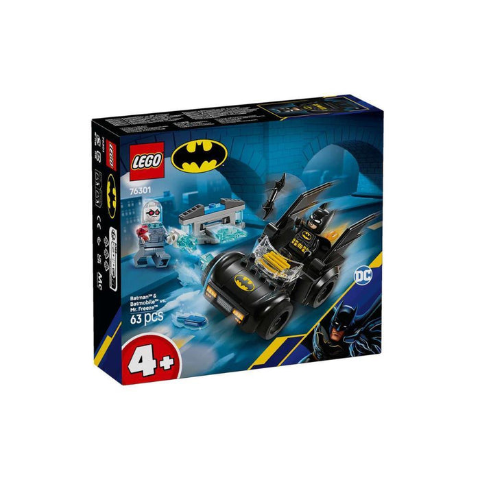 Lego Batman e Batmobile vs Mr Freeze 63 Peças