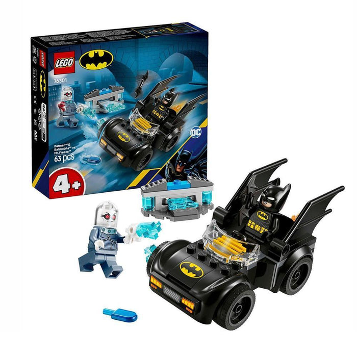 Lego Batman e Batmobile vs Mr Freeze 63 Peças