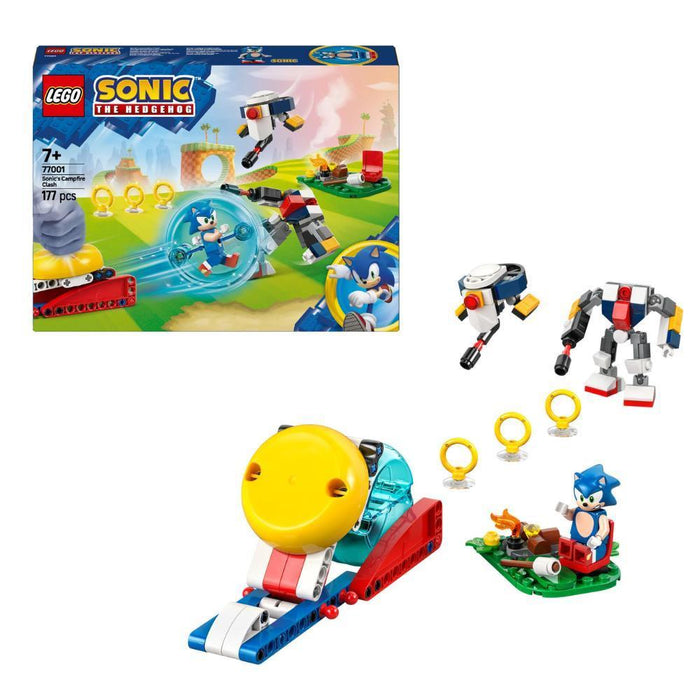 Lego Sonic Confronto Acampamento do Sonic 177 Peças