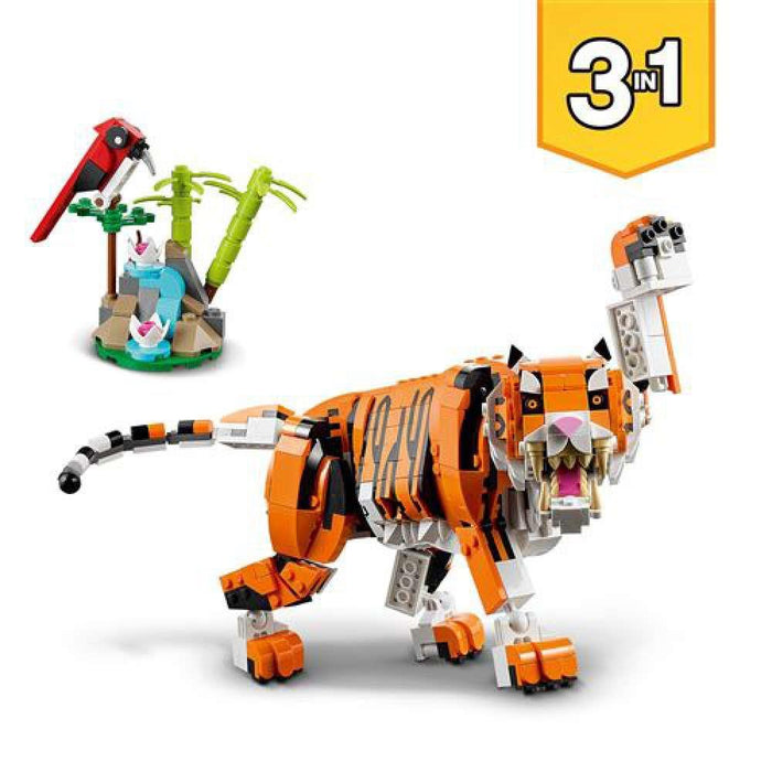 Lego Creator 3 em 1 Tigre Majestoso