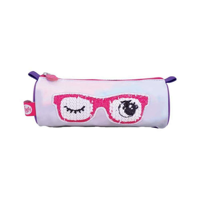 Footy Pink Glasses Case