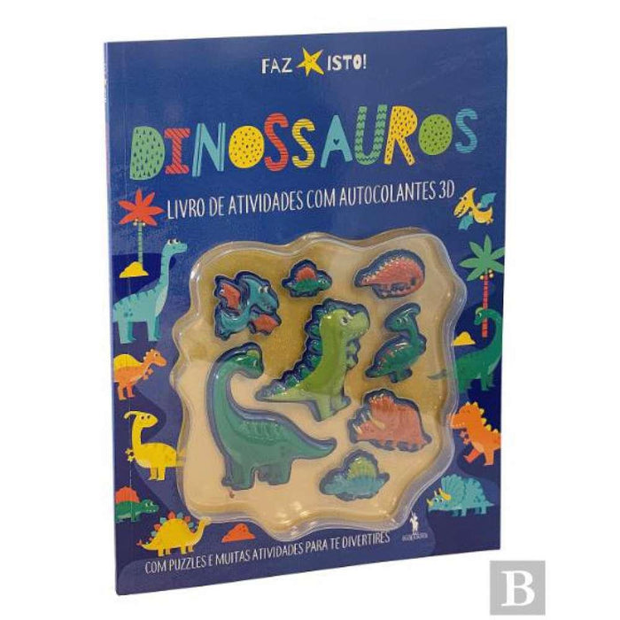 Don Quixote Activity Book with 3D Dino Stickers