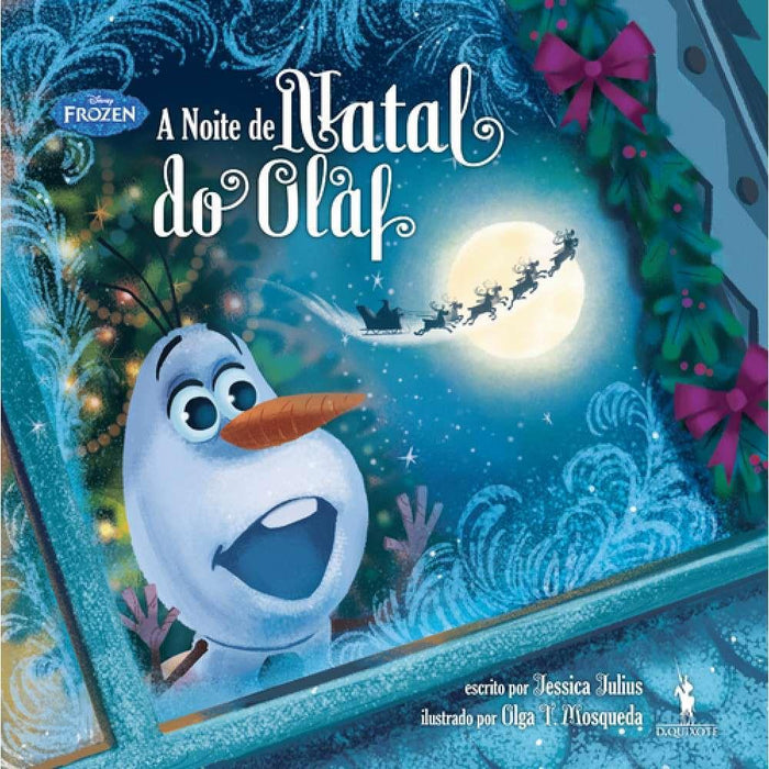 Livro A Noite de Natal do Olaf