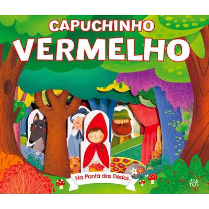 Livro Capuchinho Vermelho - Na ponta dos dedos