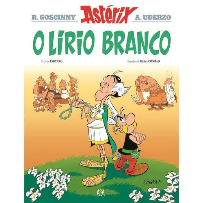 Livro Astérix O Lírio Branco