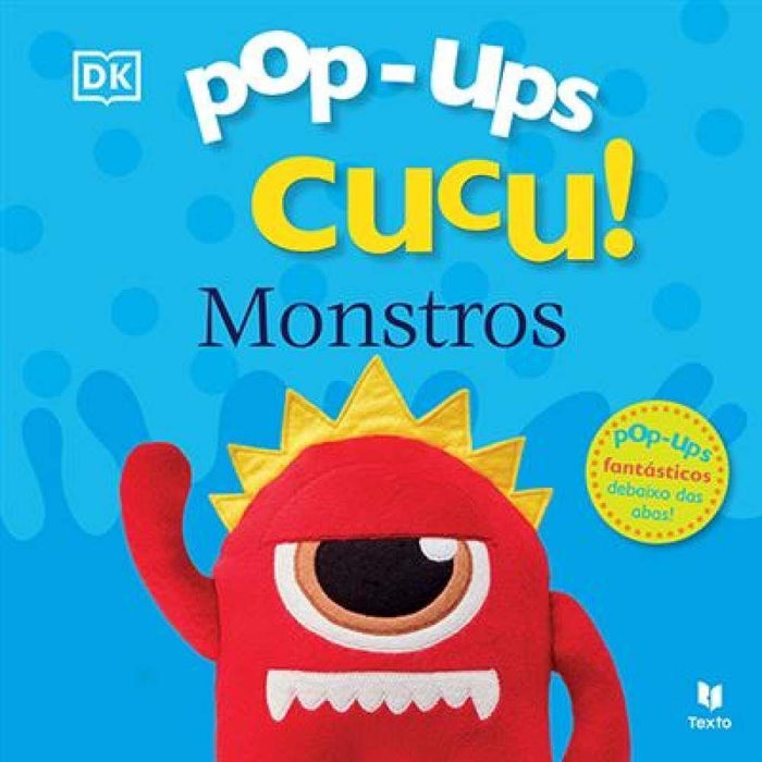 Livro Pop-Ups Cucu! Monstros