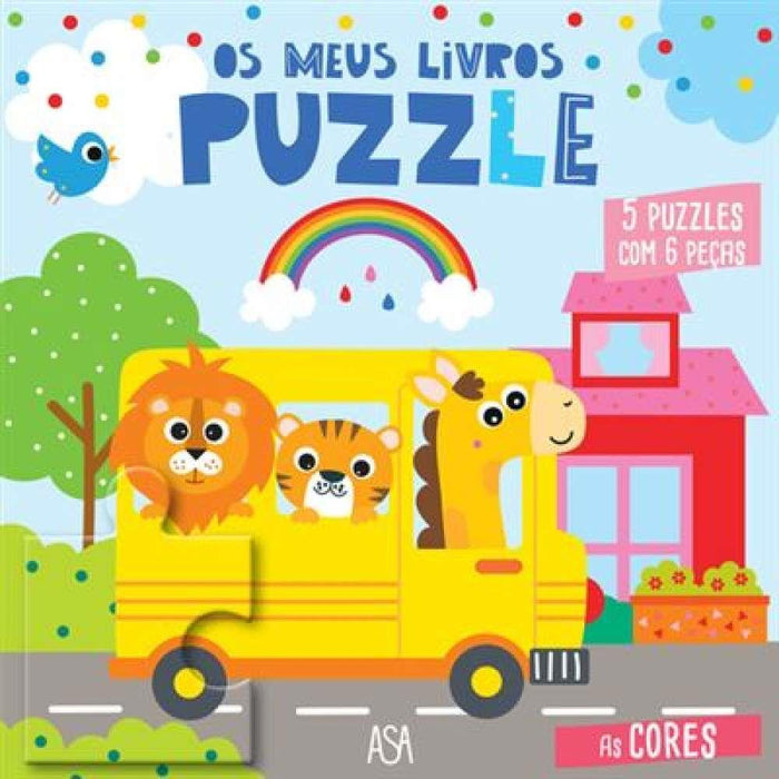 Livro Puzzle As Cores