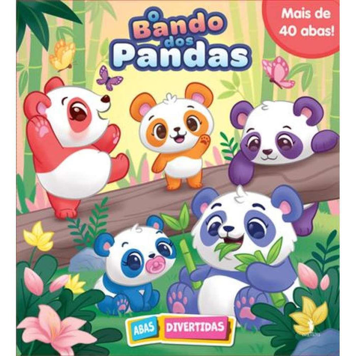 Livro de Abas O Bando dos Pandas