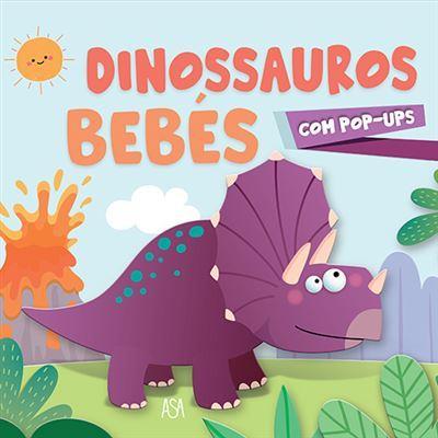 Livro de Bébé com Pop-Up Dinossauros